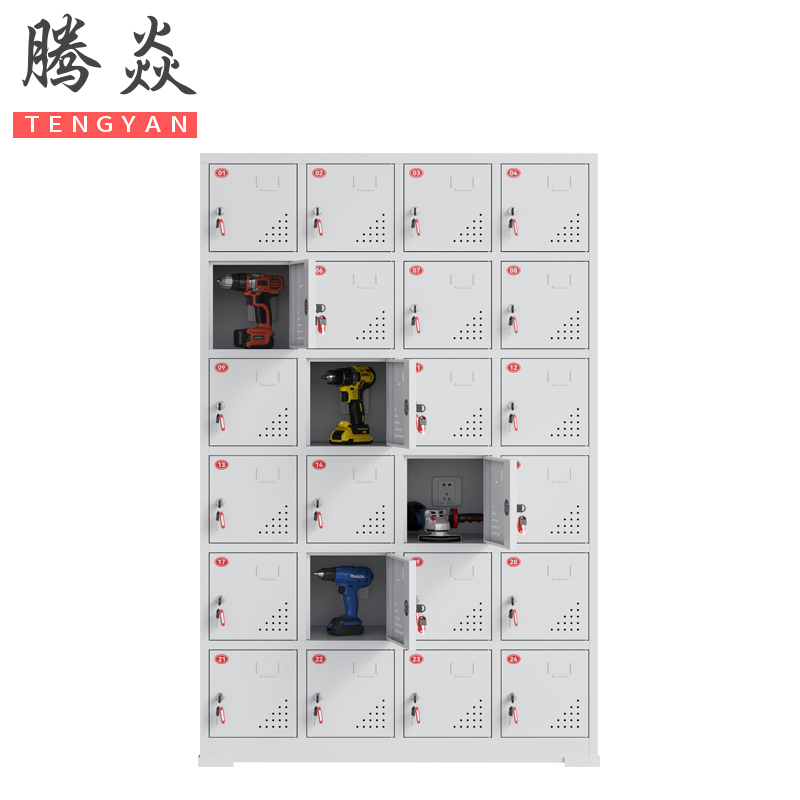 腾焱工具充电柜24门台高清大图