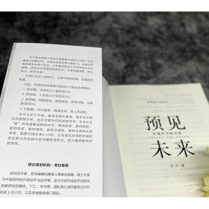 [醉染正版]预见未来 双循环与新动能 增订版 邵宇 著 经济理论、法规 经管、励志 机械工业出版社高清大图