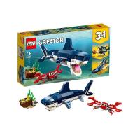 LEGO乐高创意三合一深海生物拼插玩具31088