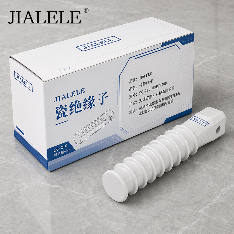 JIALELE 瓷绝缘子 SC-210爬距1400 只高清大图