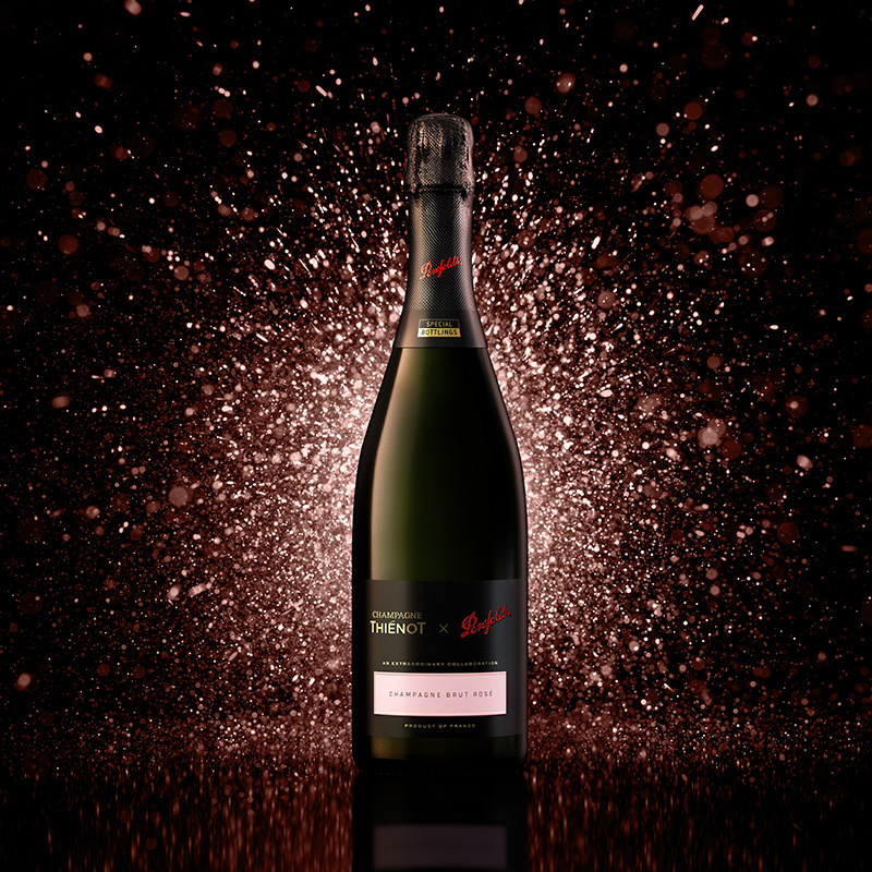 奔富penfolds亭诺桃红香槟法国原瓶进口葡萄酒桃红香槟750ml单支