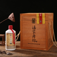 鹏程汤家老坊 酱香型白酒 53度 500ml*4 木箱装