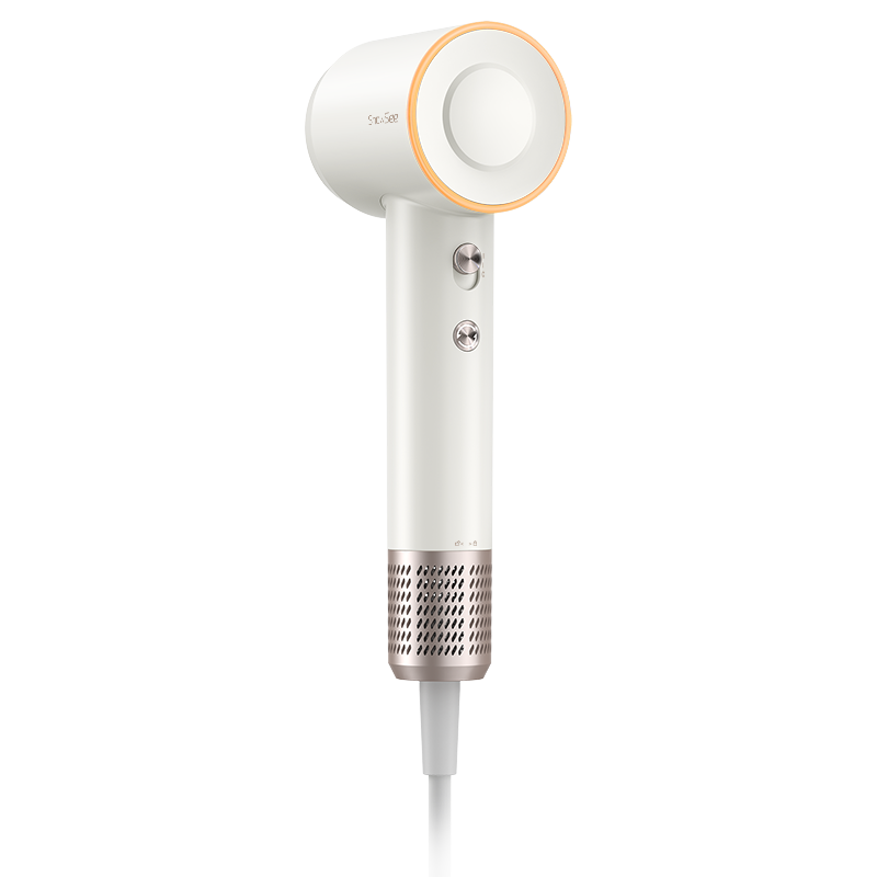 小适 MINI高速电吹风机 带集风嘴 6亿负离子 功率1100W 电压220V 温莎白 A15 / 台高清大图