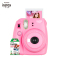 富士(FUJIFILM)INSTAX 立拍立得 一次成像 胶片相机 mini9火烈鸟粉相机 套餐一(含10张相纸)