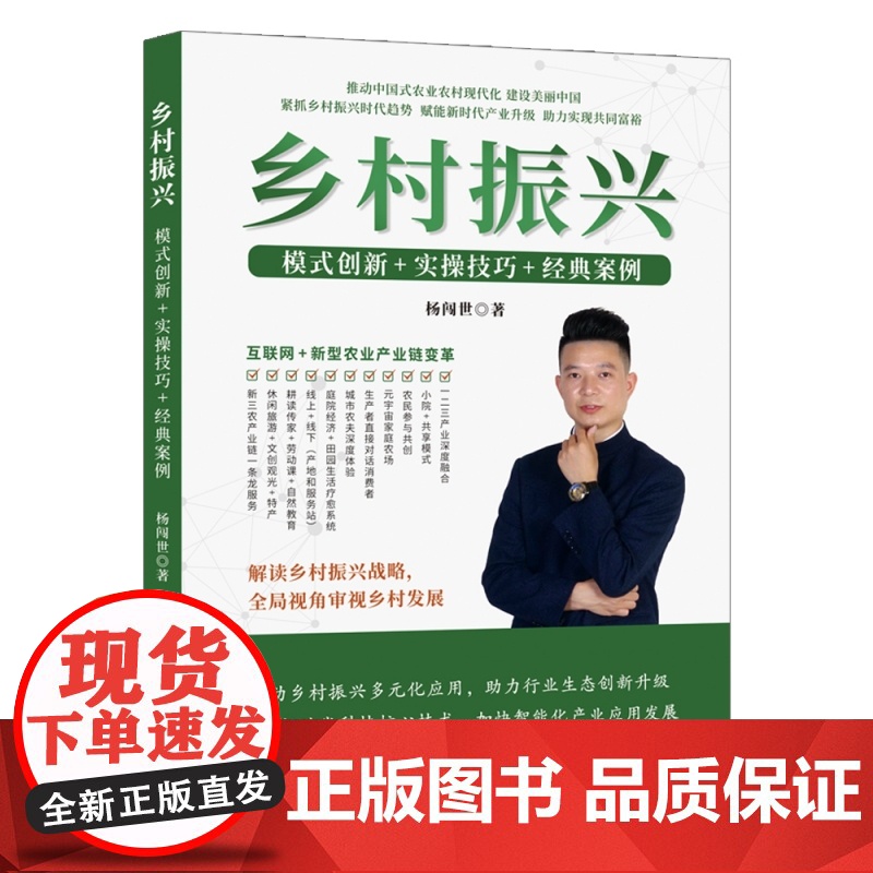 乡村振兴:模式创新+实操技巧+经典案例高清大图
