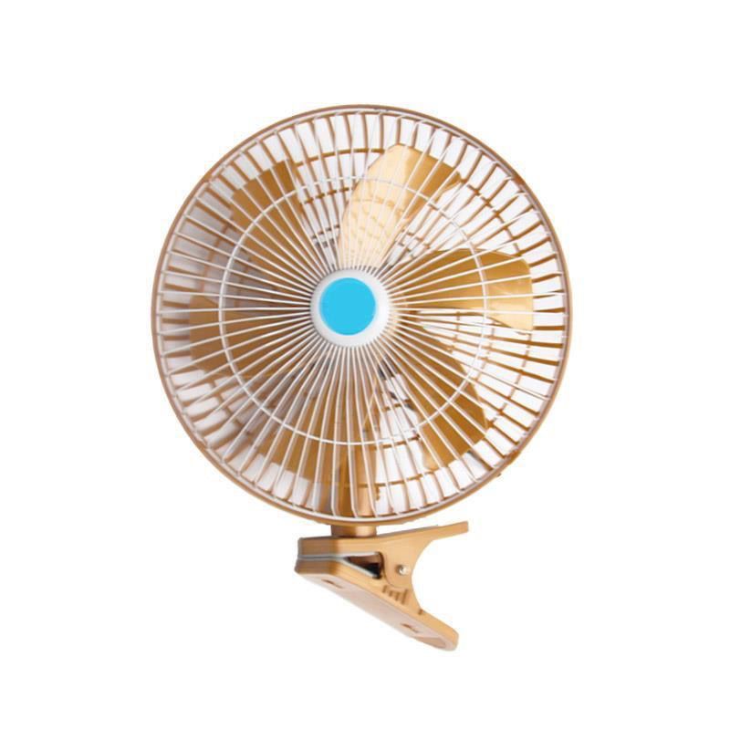 车载风扇12v24v伏大货车大风力汽车用小电风扇强力车内制冷电扇12v8寸