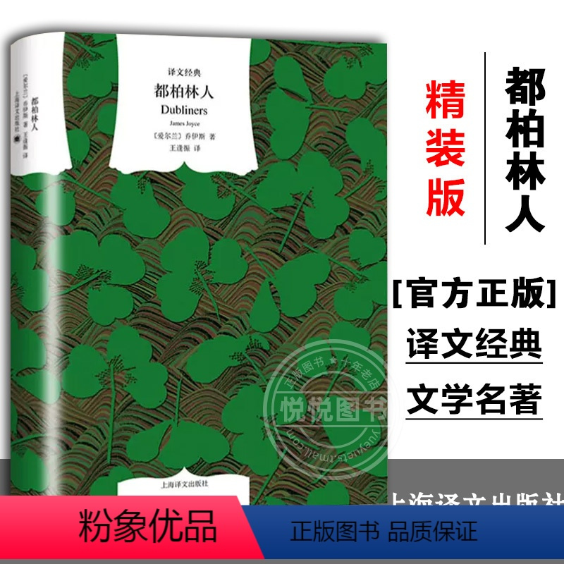 [正版]译文经典都柏林人 乔伊斯著/王逢振译 爱尔兰文学 上海译文出版社 初高中学生课外阅读 名家名译世界名著文学外国
