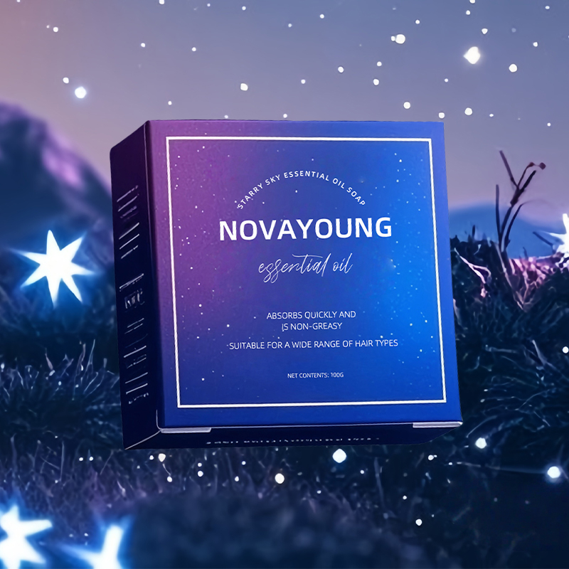 novayoung N1017星空精油皂100g 精油皂(计价单位:块)蓝紫色高清大图