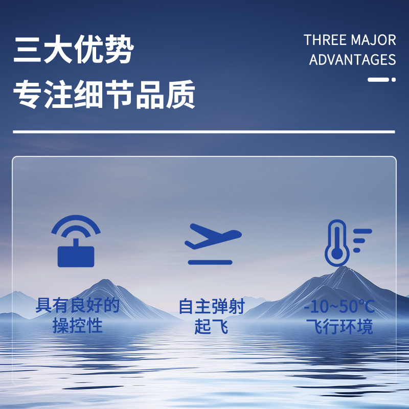 疆明航空 JM-II-T(套机)航模 无人飞行机 靶机训练机高清大图