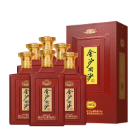 金沙回沙酒 纪年酒1963 53度 500ml*6 整箱装 酱香型白酒 贵州金沙酱酒 纯粮食高度白酒