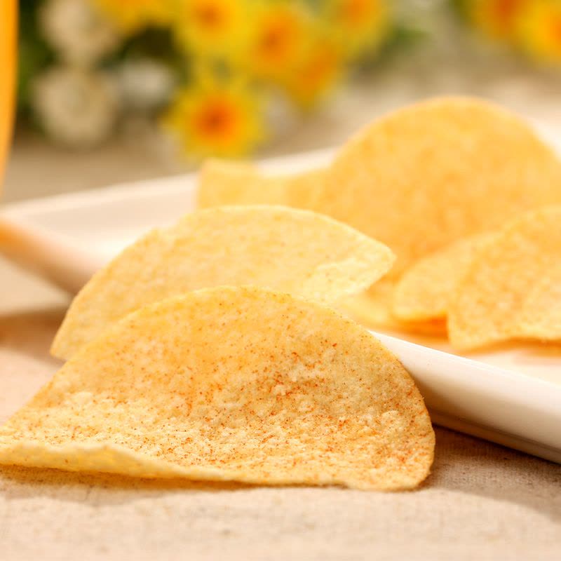可比克 原味薯片32克/袋 膨化小吃休闲办公宿舍小零达利园食品图片