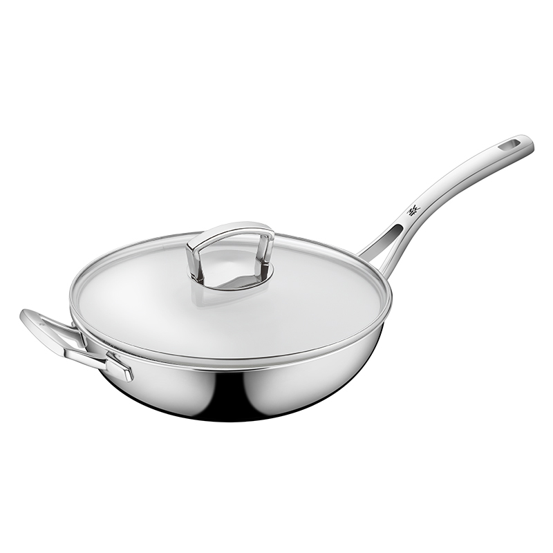 德国wmf福腾宝炒锅不粘锅炒菜锅麦饭石色平底锅煎锅电磁炉燃气灶通用