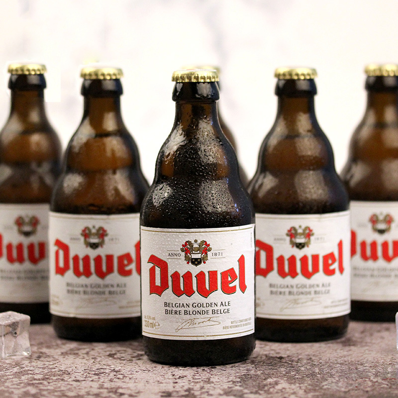 督威啤酒比利时进口啤酒黄金艾尔精酿啤酒330ml24瓶整箱装