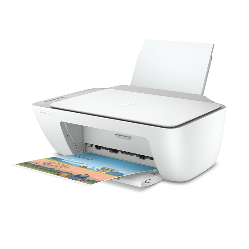 惠普HP DeskJet 2332 彩色喷墨打印机家用小型复印件扫描一体机家庭学生多功能电脑打字a4照片相片办公黑白三合一 代替惠普2132 惠普2332打印机高清大图