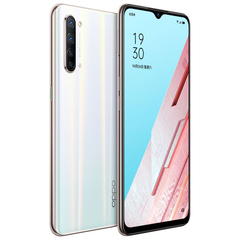 OPPO Reno3 元气版 8GB+128GB 月光白 一体化双模5G 视频双防抖 30W VOOC闪充 4802万超清四摄 全网通全面屏拍照游戏智能手机