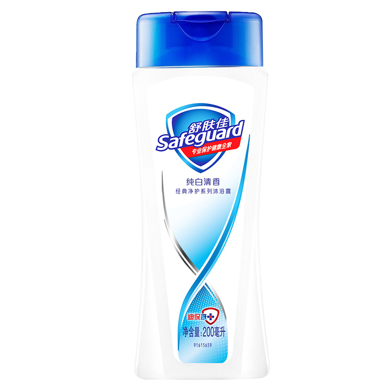 (舒肤佳健康沐浴露纯白清香型200ml)
