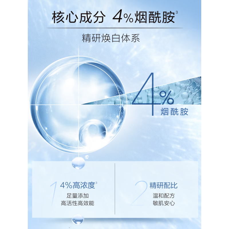 自然堂烟酰胺细致提亮面膜 ZRT11