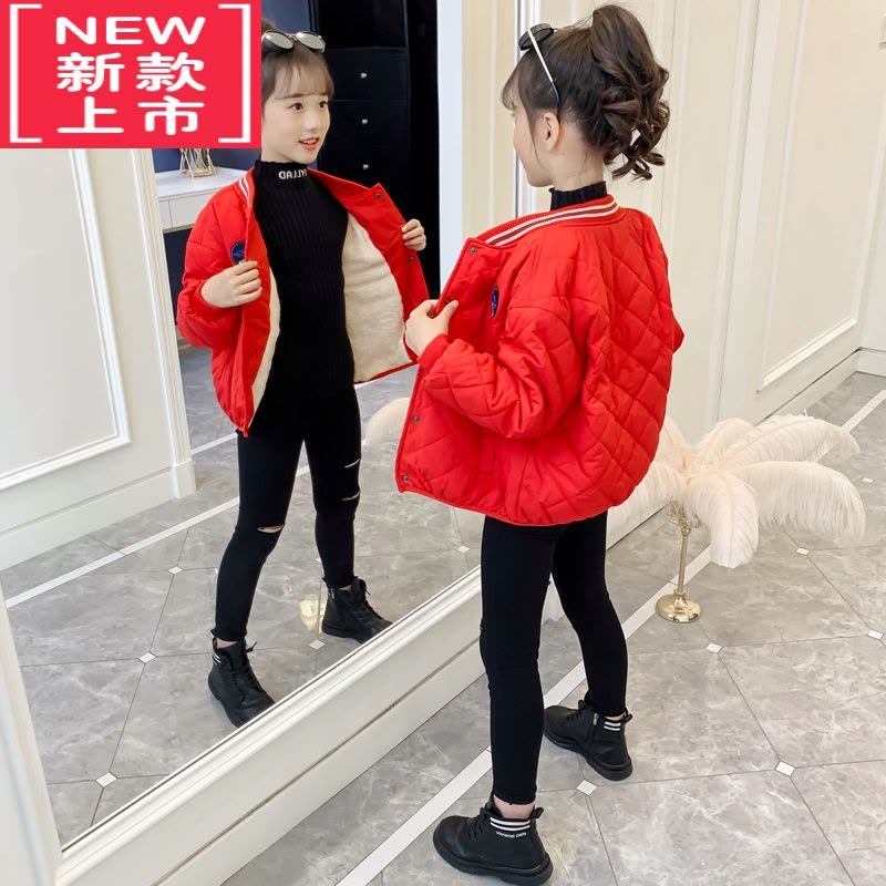 可莉允秋冬儿童羽绒棉服内胆加绒加厚男童女童棉衣宝宝棉袄外套小中大童图片