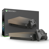 微软（Microsoft） Xbox One X 1TB 家庭娱乐游戏机 Xbox 天蝎座 送雷曼传奇