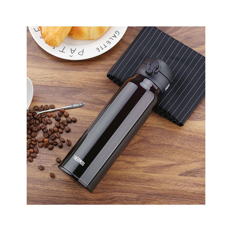 保温保冷]THERMOS膳魔师真空304不锈钢保温杯通用JNL-751-BKP750ML 黑色