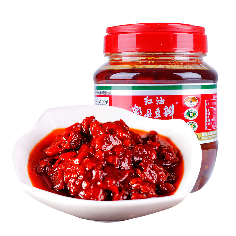 鹃城牌 Juan Cheng Pai 调味品四川特产正宗鹃城牌红油郫县豆瓣酱500g 瓶一级辣椒酱 炒菜专用调料中华老字号 价格图片品牌报价 苏宁易购盈棚食品专营店