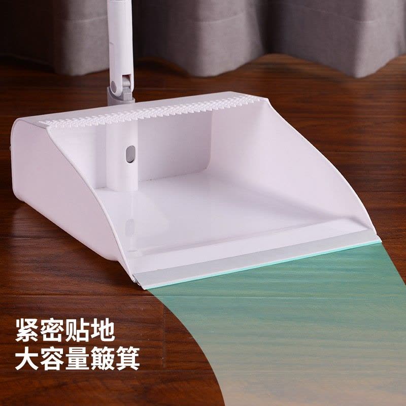 扫把簸箕套装家用软毛扫地笤帚撮箕组合单个扫帚不粘头发刮水器图片