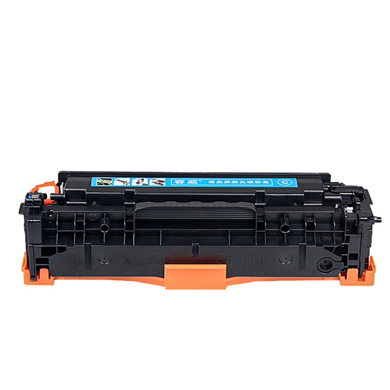 容威 惠普CC531A蓝色硒鼓 适用HP CM2320nf MFP CM2320fxi MFP打印机HP304A墨粉盒高清大图