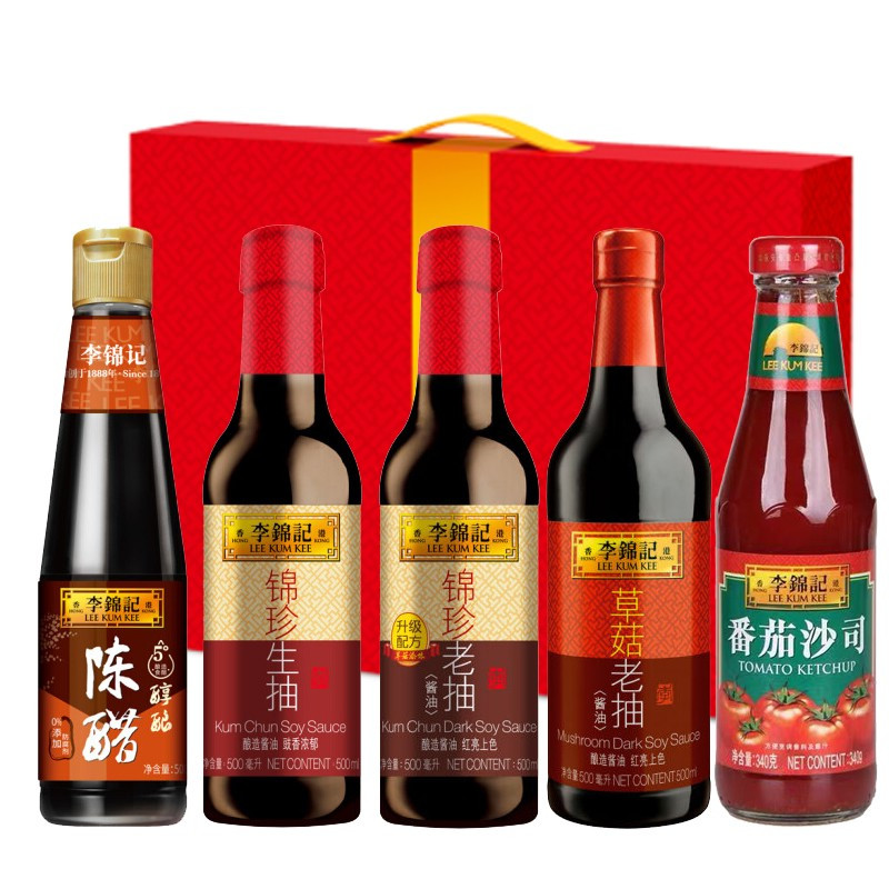 李锦记调味料套装A 2000ML+340g