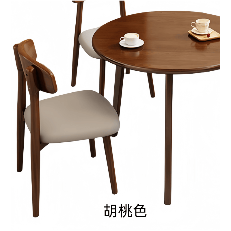 豫龙都洽谈桌椅一桌三椅套高清大图