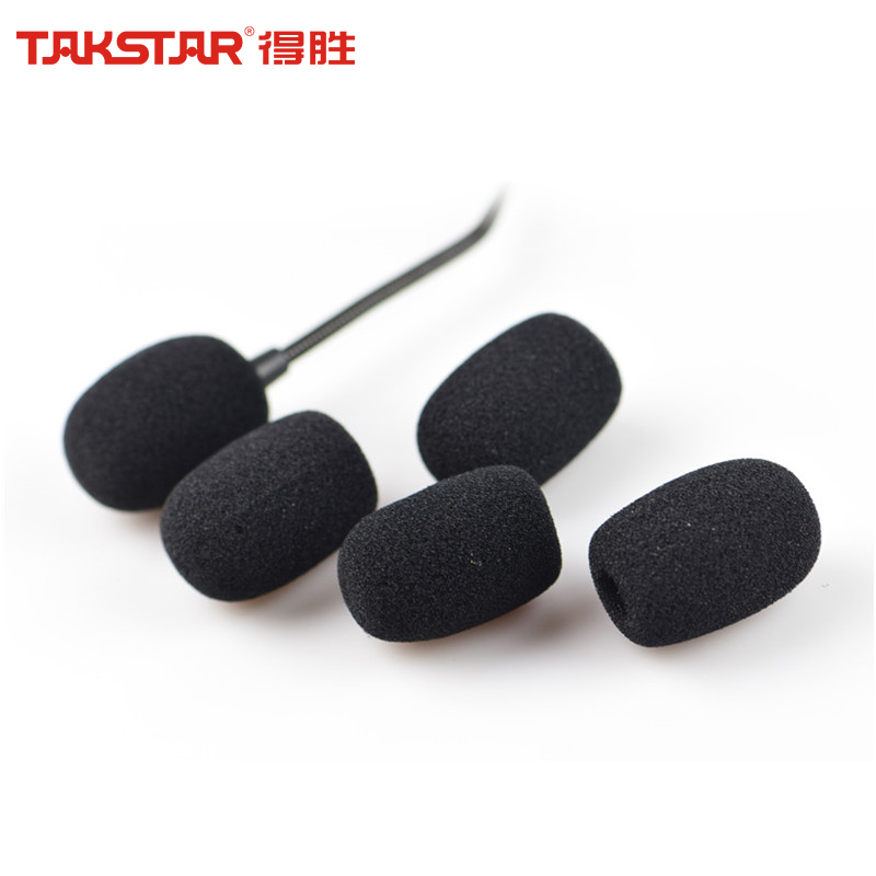 得胜 / TAKSTAR 扩音器头麦专用高密海绵套 咪头套 麦克风套 适用得胜 HM-700、HM-820
