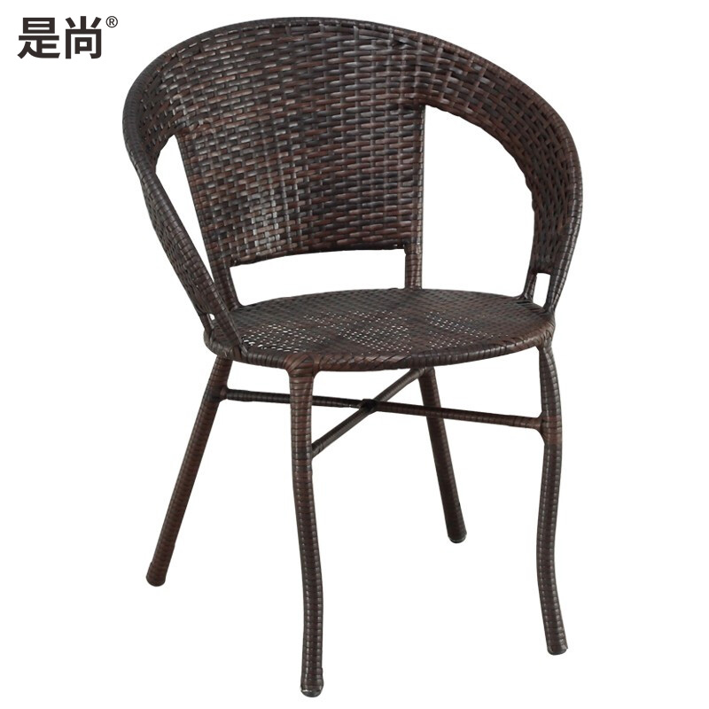 是尚 休闲藤编小茶几高清大图