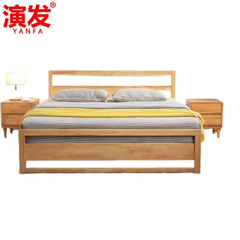 演发 宿舍床+柜+垫 1.8米 套高清大图