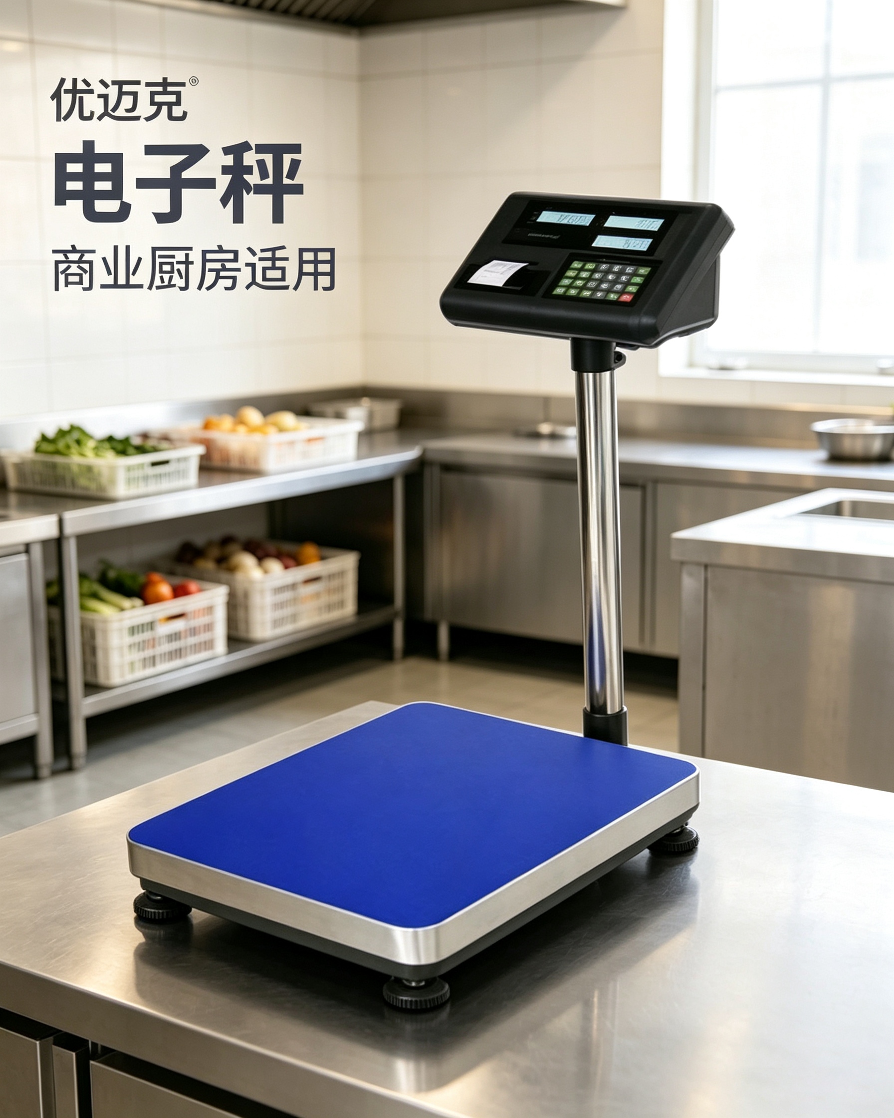 优迈克 YMK-HNTC30 电子秤 常规 单位:台 蓝色高清大图