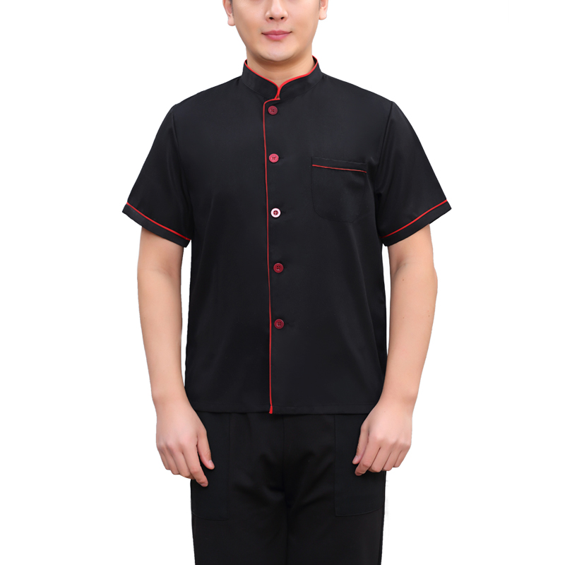 誉丰 短袖厨师服上衣 YF-6093 件高清大图