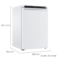 Haier/海尔 BD-150DEW 150升家用小冰柜立式冷冻柜 单门抽屉式 电脑控温 速冻 侧开 小型迷你冷柜
