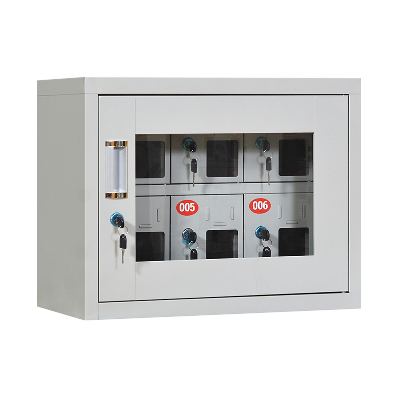 慧采云 钢制6门手机充电柜电子设备对讲机管理柜手机保管箱存放箱手机寄存柜