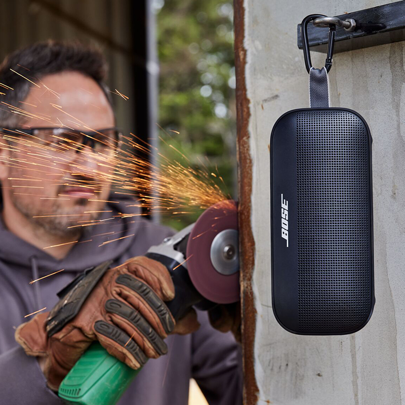 博士Bose SoundLink Flex 蓝牙扬声器 P67级防尘防水 便携式音箱/音响 黑色