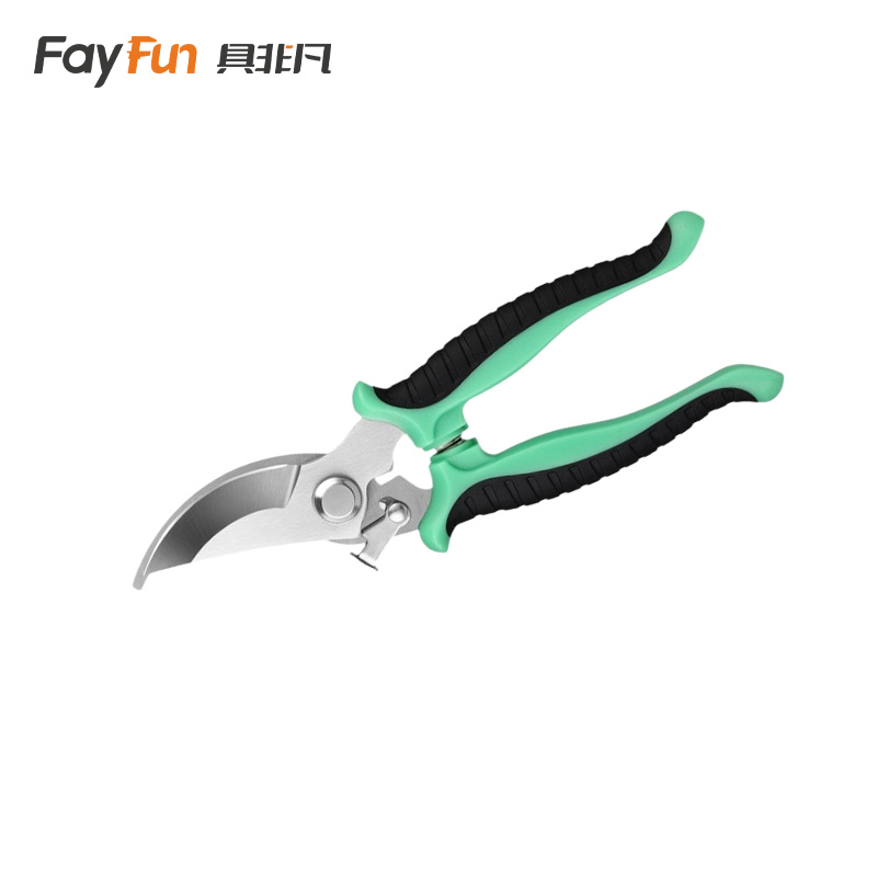 具非凡 修枝剪 绿色把高清大图