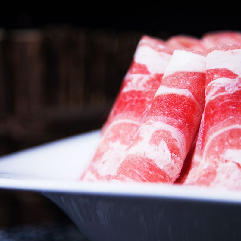 新西兰羊排肉片 150g 羊肉卷微调理 /羊肉片 火锅食材