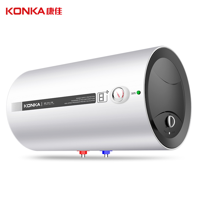 康佳(KONKA) 电热水器 储水式家用恒温节能2000W二级能效 KX01 白色60升