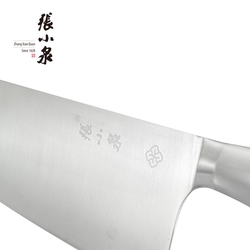 张小泉 银睿系列刀具六件套 D40500100 厨房套刀切片刀切菜刀斩骨刀多用高清大图