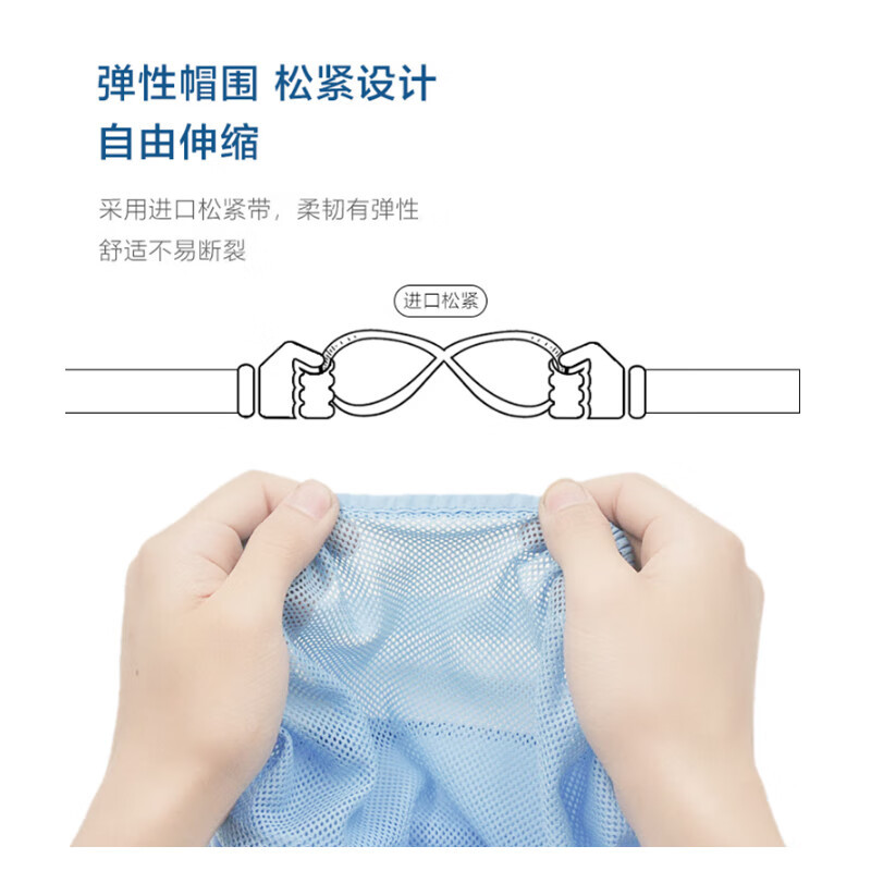 谋福 工作帽 防尘透气餐饮厨师帽[全布]白色*/个