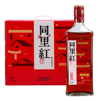 [箱装]同里红精品黄酒 同里红2009 480ml* 6瓶整箱装 半干型黄酒