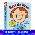 【正版】护士内斯英文原版绘本 Ness the Nurse 性格习惯养成儿童英语启蒙纸板书读物图画书获奖名家Nic护N