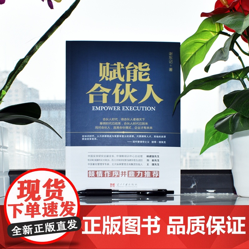 赋能合伙人 谢东记 当代中国出版社 正版书籍高清大图