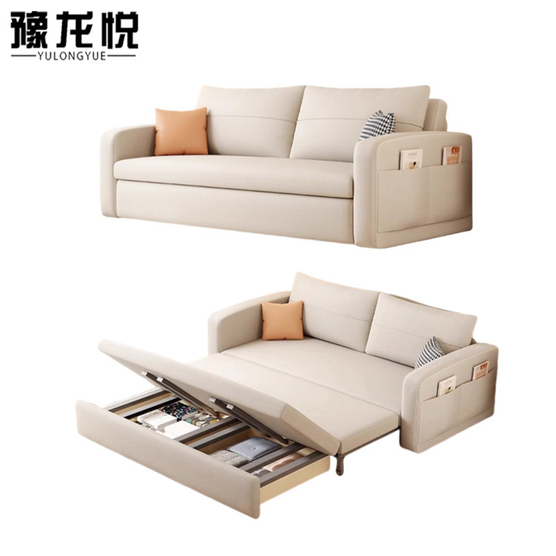 豫龙悦两用沙发床高清大图