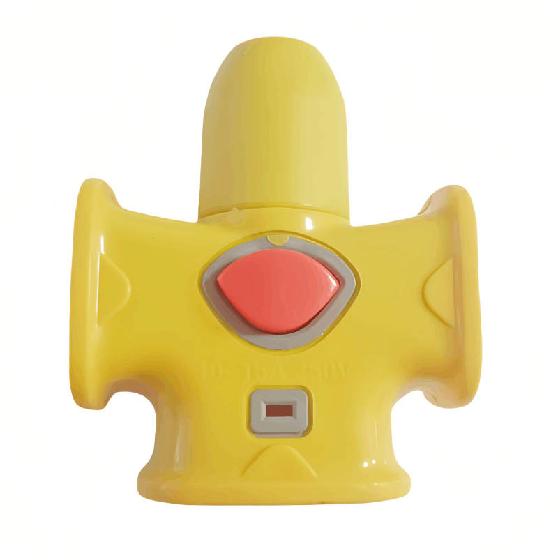 MEIKA 黄色地拖 083十孔10-16A 个图片