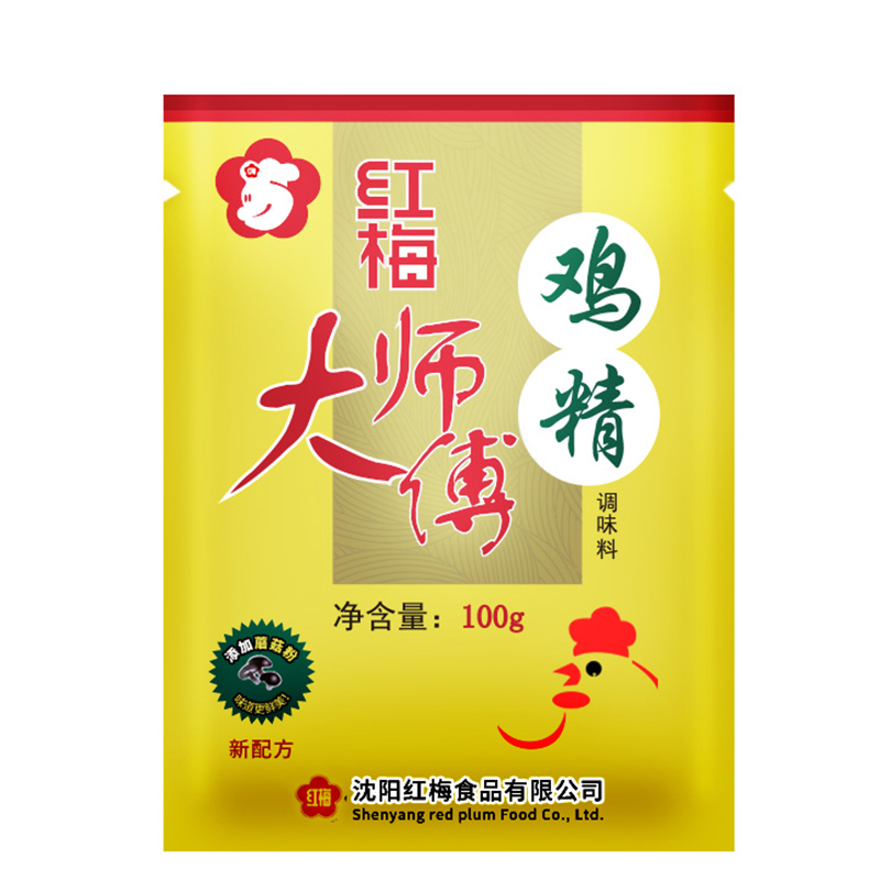 红梅 鸡精100g 厨房调料炒菜火锅麻辣烫关东煮汤底调味佐料