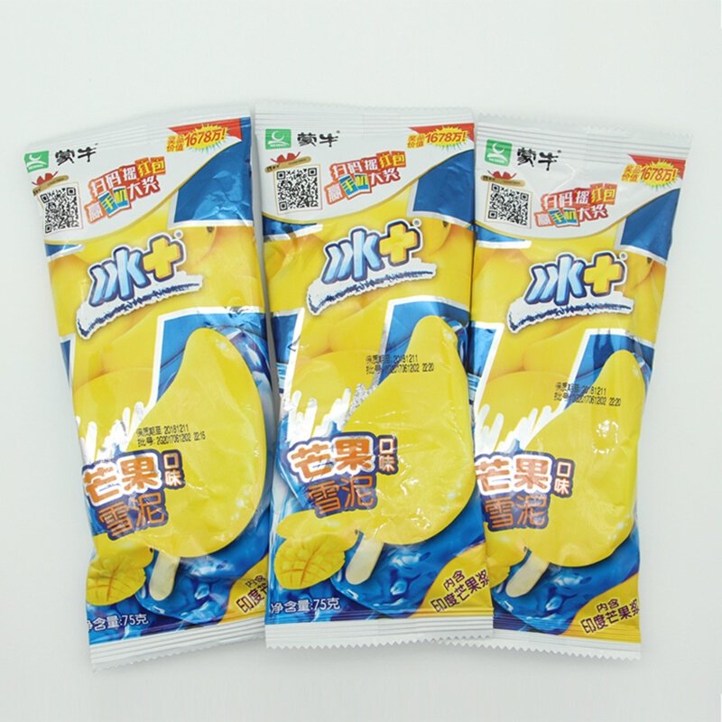 蒙牛冰+芒果雪泥75g