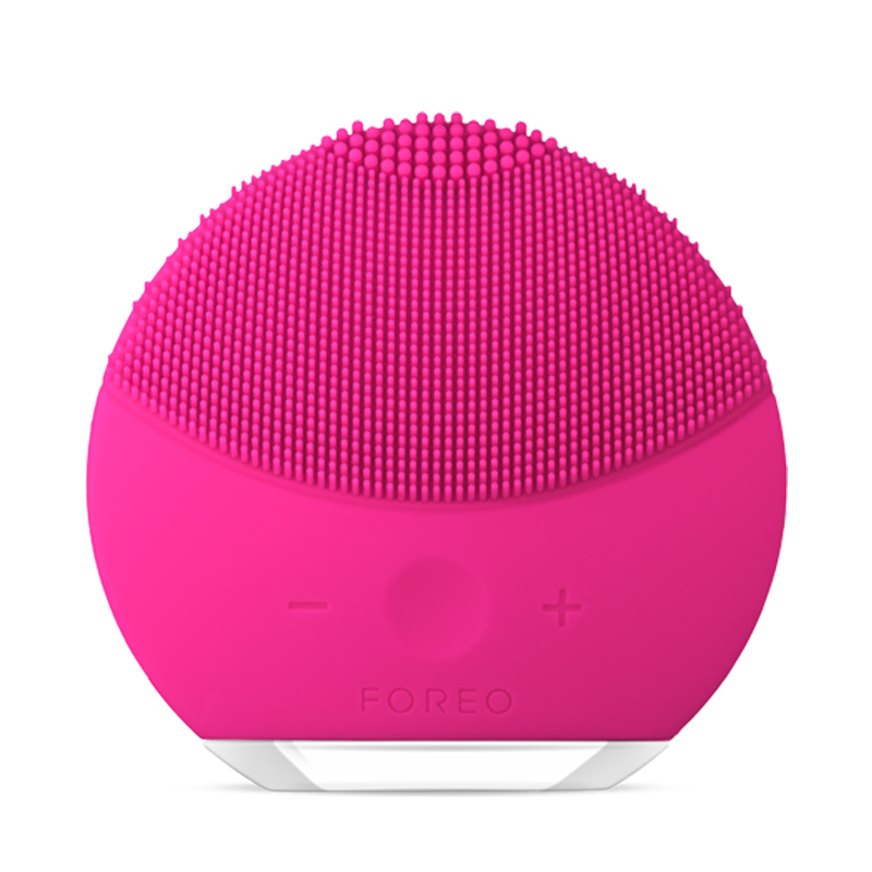 FOREO斐珞尔 LUNA mini 2 第二代露娜迷你硅胶电动净透毛孔洁面仪器 午夜黑 深层清洁